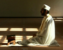 A man praying