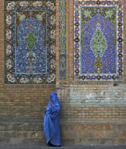 A woman stuck outside a Masjid